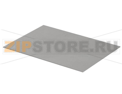 Плата передняя, 2 mm, алюминий, прозрачно анодированный Bopla BO FP 60039 
