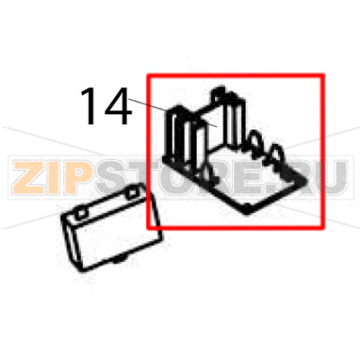 Power cord Hurakan HKN-BLW2 Power cord Hurakan HKN-BLW2Запчасть на деталировке под номером: 14