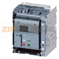 draw-out molded case circuit breaker with guide frame and PSS frame 1600; with RTC and 4AUX trip alarm switch S24; Icu "C" Icu=110kA @ 415V, 3-pole ETU660, LSIG, In=1000A display, meas., comm. function Ir=400...1000A Isd=0.6...10xIn, Ii=1.5...15xIn N cond