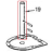 Shaft, vertical center KitchenAid 5KPM50