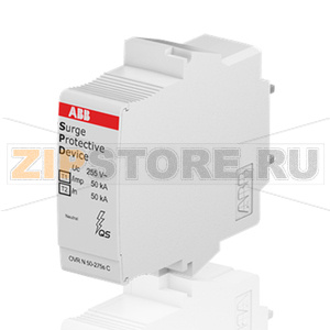 УЗИП с картриджем, OVR T1-T2 N 50-275s C QS ABB 2CTB815710R2700 