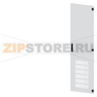 SIVACON, door, on the right, ventilated, IP20, H: 2000 mm, W: 500 mm, RAL 7035, Protection class 1 Siemens 8MF1050-2UT14-1BA2