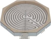 RADIANT HEATING ELEMENT OCTAGON. ø 300mm