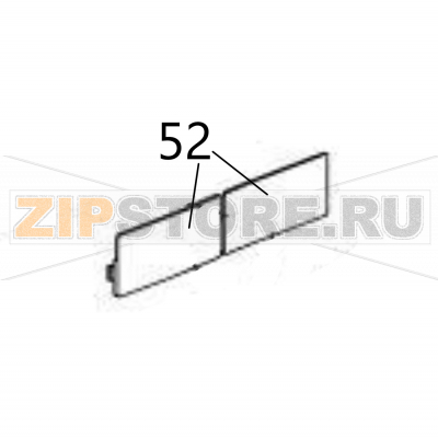 Maintenance cover Sato DR308e Maintenance cover Sato DR308eЗапчасть на деталировке под номером: 52Название запчасти на английском языке: Maintenance cover Sato DR308e.