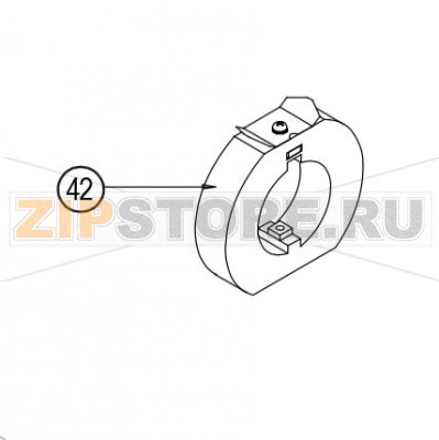 Адаптер в сборе Datamax W-6308 Адаптер в сборе Datamax W-6308Запчасть на сборочном чертеже под номером: 42Количество запчастей в комплекте: 1Название запчасти Datamax на английском языке: Assy, Adaptor - Core  