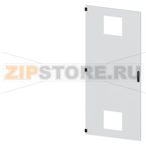 SIVACON, door, left, with cutout for filter fan, with ventilation openings H: 2200 mm, W: 900 mm, RAL 7035, Protection class 1 Siemens 8MF1290-2UT15-3BA2 