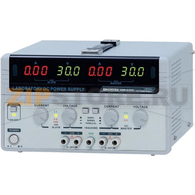 Блок питания лабораторный, регулируемый, 0-30 В/DC, 0-3 А, 180 Вт GW Instek GPS-2303 