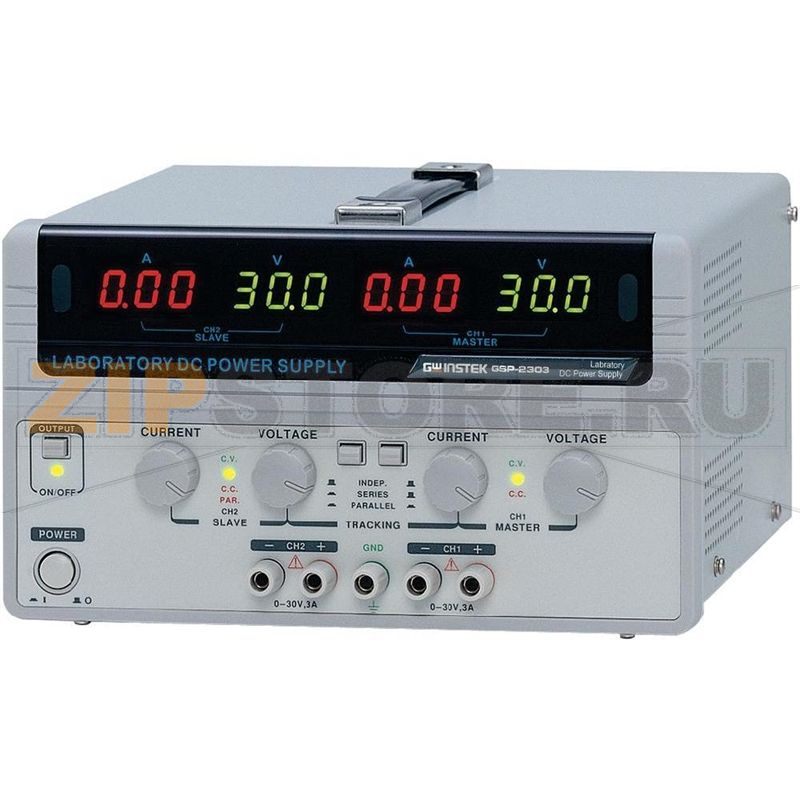 Блок питания лабораторный, регулируемый, 0-30 В/DC, 0-3 А, 180 Вт GW Instek GPS-2303 