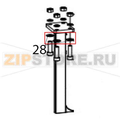 Flat washer Hurakan HKN-20SN Flat washer Hurakan HKN-20SNЗапчасть на деталировке под номером: 28