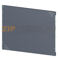 SIVACON, mounting plate, mounting with bracket, perforated, H: 600 mm, W: 800 mm, zinc-plated Siemens 8MF1680-2AM12-0