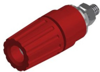 Разъем 4 мм, красный Hirschmann PKI 110 RED