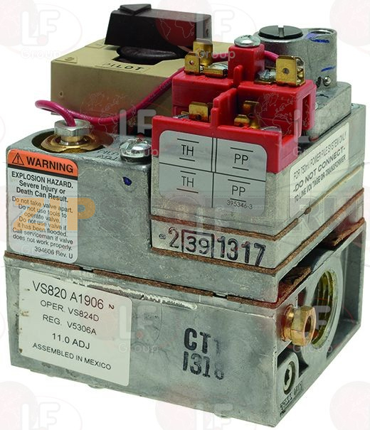 ГАЗОВЫЙ КЛАПАН VALVE VS820A1906 Ø 1/2 ДЮЙМА FF 