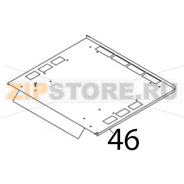 Bore top lamina Airhot CT-300 Bore top lamina Airhot CT-300Запчасть на деталировке под номером: 46