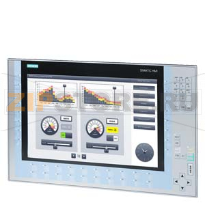 SIMATIC HMI KP1500 Comfort, панель оператора серии Comfort, клавиши управления, широкоформатный TFT-дисплей с диагональю 15&quot;, 16 млн цветов, интерфейс Profinet, интерфейс MPI/PROFIBUS DP, пользовательская память 24 МБ, WEC 2013, настройка в среде WinCC Co 