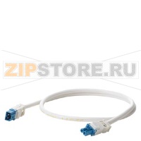 Accessory LED lamp 025 DC connection cable 16AWG w. socket and plug, UL Siemens 8MR2210-4C
