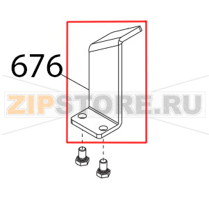 Staffa tir. motore Sirman Palladio 350 Automec Staffa tir. motore Sirman Palladio 350 AutomecЗапчасть на деталировке под номером: 676