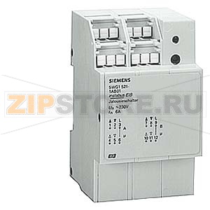 N 521/01 - Модуль управления жалюзи N 521, 4х230V AC 6A, для установки на DIN-рейку, 4 ТЕ Siemens N 521/01 