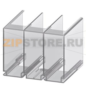 Клеммная крышка для 3RT2.4, 3RV 2.4, 3RW404, 3RU214, 3RB3.4 тип оразмера S3 с присоединением ши нами или плоскими кабельными наконечниками Siemens 3RT1946-4EA1 