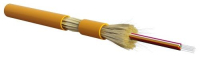 Hyperline FO-DT-IN-50-8-LSZH-OR Кабель волоконно-оптический 50/125(OM2) многомодовый, 8 волокон, плотное буферное покрытие (tight buffer), для внутренней прокладки, LSZH IEC 60332-3, -40°C - +70°C, оранжевый