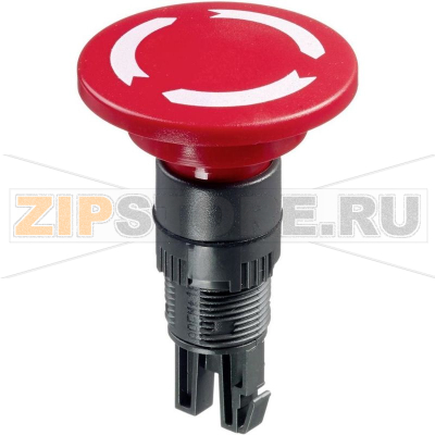 Кнопка аварийной остановки, красная, 1 шт APEM A01ES-DSP3 