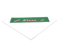 GLASS PANEL W/LABEL