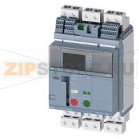 fixed-mounted circuit breakers 3-pole, frame size 0, IEC In=630A to 690V, 50/60Hz AC Icu=42kA at 415V Icu=42kA at 500V ETU650 electronic trip units LSI display with tripped signaling switch, RTC and  4Aux auxiliary switches protection adjustable l: Ir 0.4