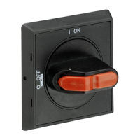 Ручка переключения выносная, чёрная, MSHD-LB ABB 1SAM201920R1001