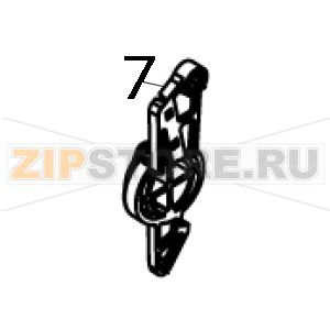 Top cover open lever (Left), MOQ 5 pcs TSC TTP-343C Top cover open lever (Left), MOQ 5 pcs TSC TTP-343CЗапчасть на деталировке под номером: 7