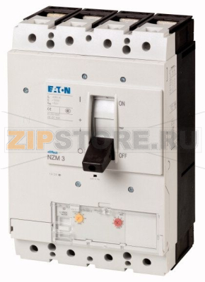 Выключатель автоматический 400А, 4 полюса, откл.способность 150кА Eaton NZMH3-4-AE400 