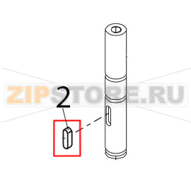 Tight fitting key A 6x6x28 DIN6885 Bear Varimixer AR80 VL-1S Tight fitting key A 6x6x28 DIN6885 Bear Varimixer AR80 VL-1SЗапчасть на деталировке под номером: 2