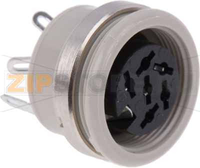 Разъем 4 A, 34 В/AC/DC, DIN 45322, IP30, 6 полюсов Hirschmann 930954517 