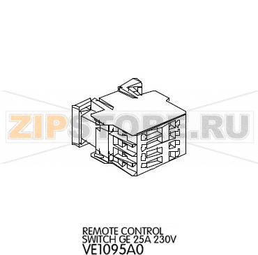 Remote control switch GE 25A 230V Unox XVC 704 Remote control switch GE 25A 230V Unox XVC 704Запчасть на деталировке под номером: 63Название запчасти на английском языке: Remote control switch GE 25A 230V Unox XVC 704