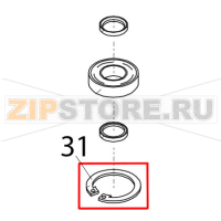 Circlip J 100 Bear Varimixer AR80 VL-1S