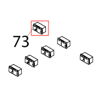 Pulsante on-off domino Teikos TS820