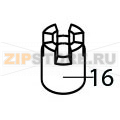 Semi-joint lower Brema G 500 Semi-joint lower Brema G 500Запчасть на деталировке под номером: 16Название запчасти Brema на английском языке: Semi-joint lower G 500.