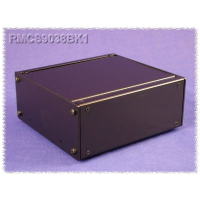 Корпус алюминиевый 216x203x21 мм, черный, 1 шт Hammond RMCV9018BK1