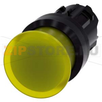 АКТУАТОР ГРИБОВИДНОЙ КНОПКИ С ВОЗМОЖНОСТЬЮ ПОДСВЕТКИ, 22MM, КРУГЛ., ПЛАСТИК, КНОПКА ЖЁЛТАЯ, 30MM, БЕЗ ФИКСАЦИИ Siemens 3SU1001-1AD30-0AA0