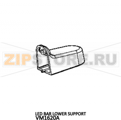 Led bar lower support Unox XVC 105E Led bar lower support Unox XVC 105EЗапчасть на деталировке под номером: 12Название запчасти на английском языке: Led bar lower support Unox XVC 105E