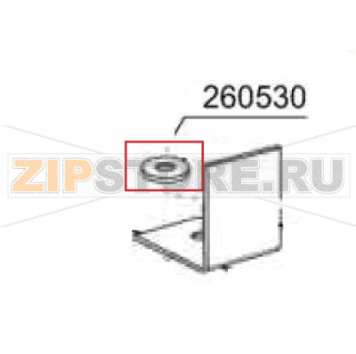 Stainl.St washer 7x22x2 Comenda GFS 90  Stainl.St washer 7x22x2 Comenda GFS 90Запчасть на деталировке под номером: 260530Название запчасти на английском языке: Stainl.St washer 7x22x2 Comenda GFS 90