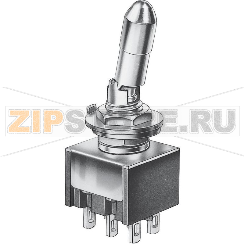 Тумблер 30 В/DC, 4 А, 2 x вкл/вкл, 1 шт Marquardt 9047.0202 
