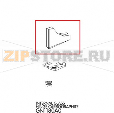 Internal glass hinge carbographite Unox XBC 605 Internal glass hinge carbographite Unox XBC 605Запчасть на деталировке под номером: 34Название запчасти на английском языке: Internal glass hinge carbographite Unox XBC 605