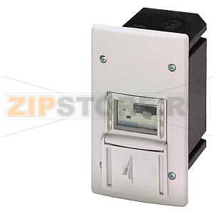 ЛИТОЙ ПЛАСТИКОВЫЙ КОРПУС ДЛЯ МОНТАЖА В СТЕНУ С ПРИВОДНОЙ МЕМБРАНОЙ Siemens 3RV1913-2DA00 