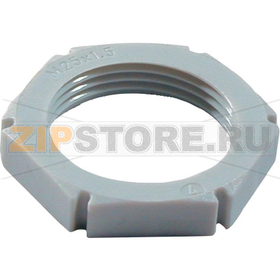 Гайка, M32, материал: полиамид, 1 шт Wiska EMUG M32 RAL 7001 