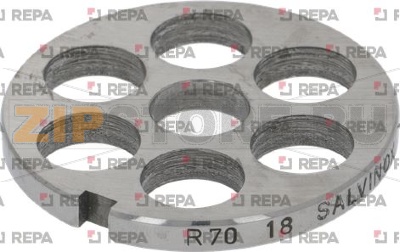 РЕШЕТКА ИЗ НЕРЖ.СТАЛИ МОД.R70/12/18 УНГЕР 