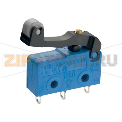Микропереключатель 250 В/AC, 2 А, 1 x вкл/вкл, без фиксации, 1 шт Marquardt 1050.5305 