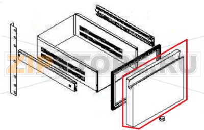 Drawer unit 1/2 Sagi KUA2A  Drawer unit 1/2 Sagi KUA2AЗапчасть на 