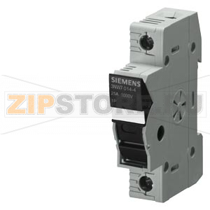 МОДУЛЬНЫЙ ДЕРЖАТЕЛЬ ДЛЯ ЦИЛИНДРИЧЕСКИХ ПРЕДОХРАНИТЕЛЕЙ 10X38 1000V 25A 1-ПОЛЮСА WITH LED-SIGNAL DETECTOR ДЛЯ PHOTOVOLTAIC-APPLICATION Siemens 3NW7014-4 