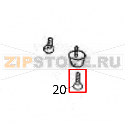 Bind head screw Sato HR224 TT Bind head screw Sato HR224 TTЗапчасть на деталировке под номером: 20Название запчасти на английском языке: Bind head screw Sato HR224 TT.
