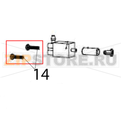 Screw Hurakan HKN-ME717 Screw Hurakan HKN-ME717Запчасть на деталировке под номером: 14