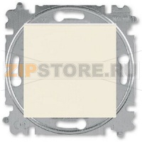 Выключатель одноклавишный, двухполюсный, слоновая кость/белый ABB 2CHH590245A6017